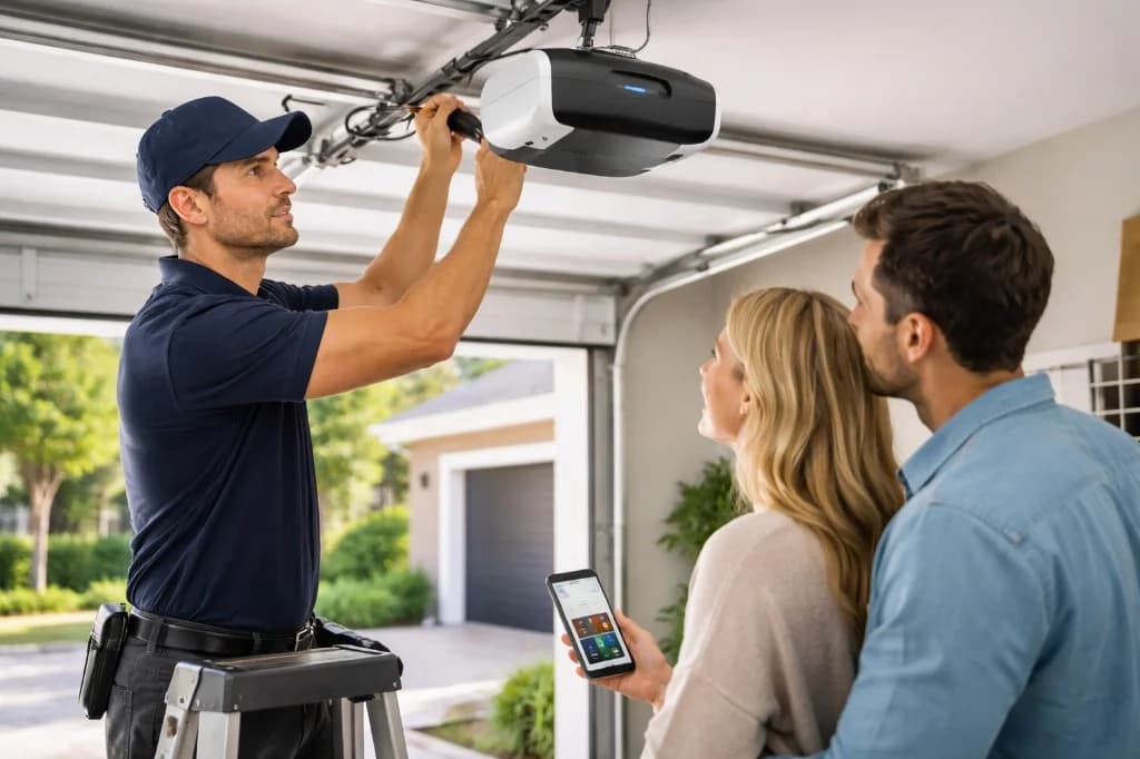 Smart Wi-Fi Opener & MyQ Setup in Orange County | Urgent Garage Doors